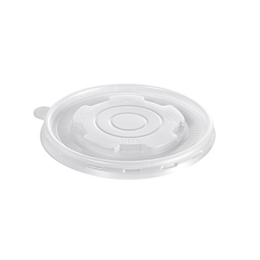 DUNI Deckel für Suppenschale, Weiß 1 Karton = 10 x 50 Stück, 400/550/950 ml, weiß - Bild-Darstellung des Produktes 1