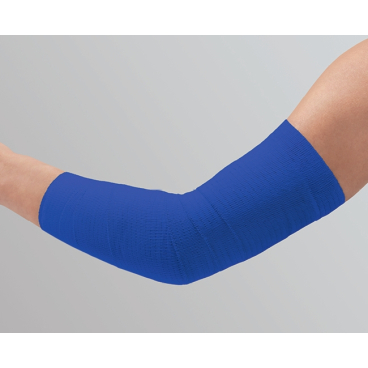 Lenkelast® color Universalbinde, blau 1 Packung = 10 Stück, Maße: 6 cm x 5 m - Bild-Darstellung des Produktes 1