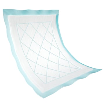 ABENA® Einweg-Unterlage, mit SAP, unsteril, 60 x 90 cm, blau 1 Packung = 30 Stück - Bild-Darstellung des Produktes 1