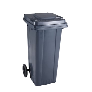 RMV Abfallbehälter, 120 Liter Farbe: grau - Bild-Darstellung des Produktes 1