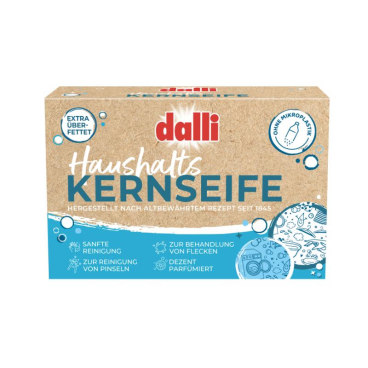 dalli Haushaltskernseife, dezent parfümiert 1 Stück à 125 g - Bild-Darstellung des Produktes 1