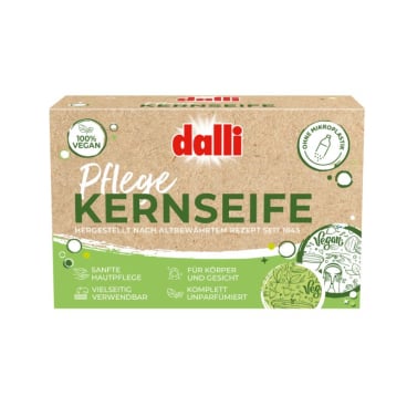 dalli Pflegekernseife, unparfümiert 1 Stück à 125 g - Bild-Darstellung des Produktes 1