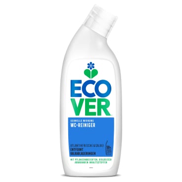 Ecover® WC-Reiniger, Toiletten- Urinal-Reiniger, gebrauchsfertig 750 ml - Flasche, Duft: Atlantikfrische & Salbei - Bild-Darstellung des Produktes 1
