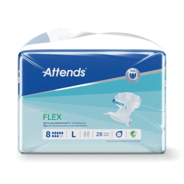 Attends Slip Flex 8 Inkontinenz Pants, mit Hüftgürtel 1 Packung = 28 Stück, large - Bild-Darstellung des Produktes 1