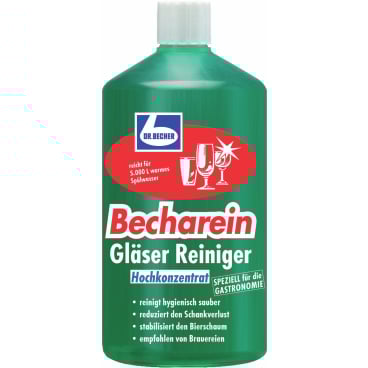 Dr. Becher Becharein Gläser Reiniger, Hochkonzentrat 1 Liter - Flasche - Bild-Darstellung des Produktes 1