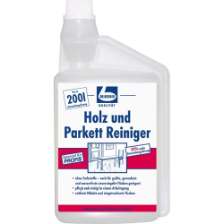 Dr. Becher GmbH Dr. Becher Holz und Parkett Reiniger, Holzreinigungsmittel auf Seifenbasis mit Nikotinlöser, 1 Liter - Flasche 1724000