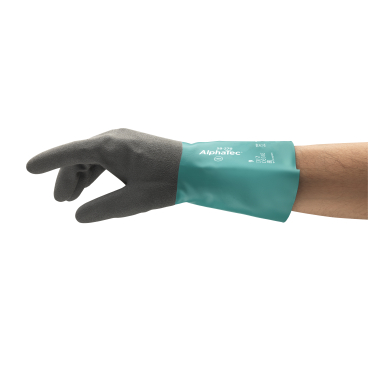 Ansell AlphaTec® 58-270 Handschuh, PSA Kategorie 3, grau 1 Paar, Größe 6 - Bild-Darstellung des Produktes 1