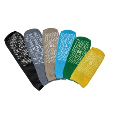 MED-COMFORT Antirutschsocken, schwarz 1 Packung = 50 Paar, Größe XXXL - Bild-Darstellung des Produktes 1