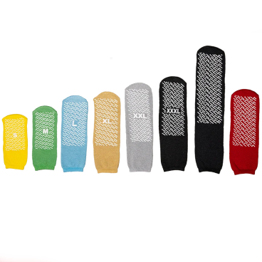 MED-COMFORT Antirutschsocken, anthrazit, X-Weite 1 Packung = 50 Paar - Bild-Darstellung des Produktes 1