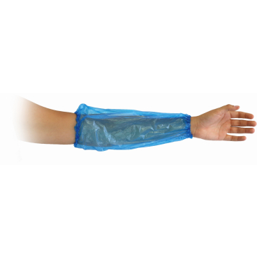 HYGOSTAR® Schutzärmel Polyethylen 1 Karton = 2000 Stück, Stärke: 20my, blau - Bild-Darstellung des Produktes 1