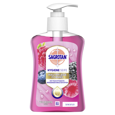 SAGROTAN Flüssigseife Wildbeeren 250 ml - Spenderflasche - Bild-Darstellung des Produktes 1