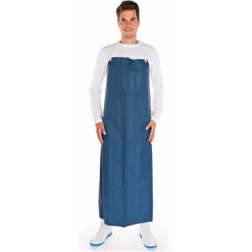 HYGOSTAR® Latzschürze aus Polyester, PU-beschichtet - 150 my 1 Karton = 6 Packungen = 12 Stück, Maße: 120x90cm - Bild-Darstellung des Produktes 1