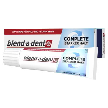 blend-a-dent Complete Haftcreme, Originale Frische 47 g - Tube - Bild-Darstellung des Produktes 1