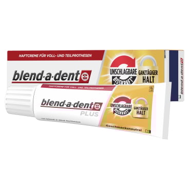 blend-a-dent Plus Haftcreme, Geschmacksneutral 40 g - Tube - Bild-Darstellung des Produktes 1