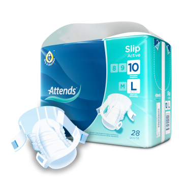 Attends Slip Active 10 Inkontinenzhosen 1 Packung = 28 Stück, large - Bild-Darstellung des Produktes 1
