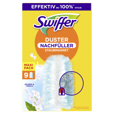 Staubwedel Nachfüllpackungen Kompatibel Mit Swiffer - 30 Stück + 1 Griff, Für Möbel, Jalousien, Ventilatoren