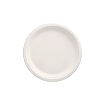 Papstar Pure Teller Zuckerrohr, ungeteilt, 100 Stück Maße (Ø x H): 26 x 2 cm - Bild-Darstellung des Produktes 1