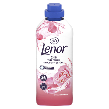 Lenor Weichspüler Frühlingsgarten 0,756 Liter - Flasche, für ca. 36 Waschladungen - Bild-Darstellung des Produktes 1