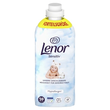 Lenor Weichspüler Sensitiv 1,239 Liter - Flasche, für ca. 59 Waschladungen - Bild-Darstellung des Produktes 1