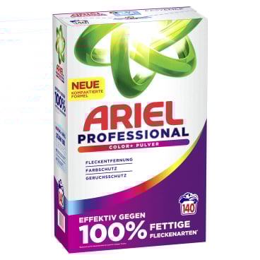 P&G Professional Ariel Colorwaschmittel Pulver 7,7 kg - 140 Waschladungen - Bild-Darstellung des Produktes 1