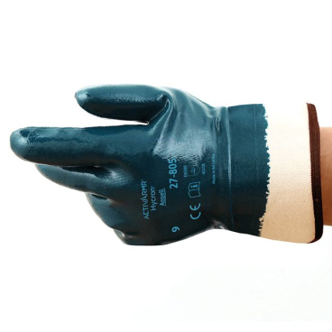 Ansell ActivArmr® Hycron® 27-805 Handschuh, PSA Kategorie 2,blau 1 Packung = 12 Paar, Größe 10 - Bild-Darstellung des Produktes 1