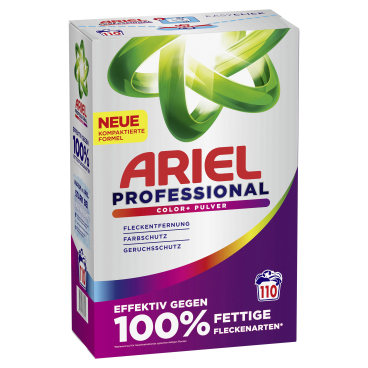 P&G Professional Ariel Colorwaschmittel Pulver 6,05 kg - 110 Waschladungen - Bild-Darstellung des Produktes 1