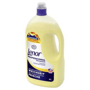 Lenor Professional, P&G Professional Lenor Weichspüler  4 Liter - Griffflasche, Sommerbrise - Bild-Darstellung des Produktes 1
