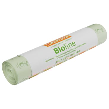 DEISS BIOLINE Bioabfallsäcke 160 Liter ecovio® Biokunststoff 1 Karton = 30 Rollen = 90 Säcke - Bild-Darstellung des Produktes 1