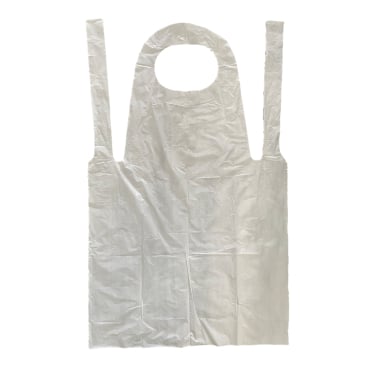 DEISS Einmalschürzen aus LDPE, weiß 1 Packung = 100 Stück - Bild-Darstellung des Produktes 1
