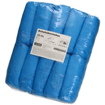 DEISS Überziehschuhe Universal 150 x 410 mm, blau 1 Packung = 100 Stück - Bild-Darstellung des Produktes 1