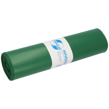 DEISS PREMIUM Abfallsack 120 Liter grün, 1770 g/ Rolle, Typ 100 1 Rolle = 25 Säcke - Bild-Darstellung des Produktes 1