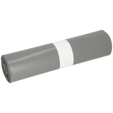 DEISS PREMIUM Abfallsack 120 Liter grau, ca. 1770 g/ Rolle, T100 1 Karton = 10 Rollen = 250 Säcke - Bild-Darstellung des Produktes 1