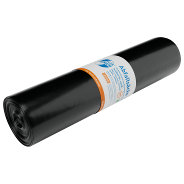 DEISS PREMIUM PLUS Müllsack 120L schwarz „Meistverkaufte“ Typ 70 1 Rolle = 25 Säcke - Bild-Darstellung des Produktes 1