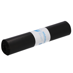 EMIL DEISS KG (GmbH + Co.) DEISS ECOFINE Abfallsack 120 Liter schwarz, 890 g/ Rolle, Typ 60, ECOFINE Abfallsäcke mit hoher Folienelastizität, Maße (B x L): 700 x 1100 mm, 1 Rolle = 25 Säcke 15900