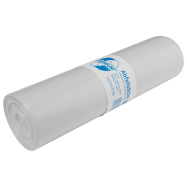 DEISS PREMIUM Abfallsack 120 Liter transparent, Typ 150 1 Karton = 10 Rollen à 15 Stück = 150 Stück - Bild-Darstellung des Produktes 1