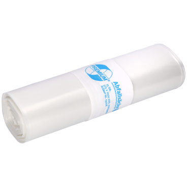 DEISS PREMIUM Abfallsack 70 Liter transp., 1320 g/Rolle, Typ 100 1 Rolle = 25 Säcke - Bild-Darstellung des Produktes 1