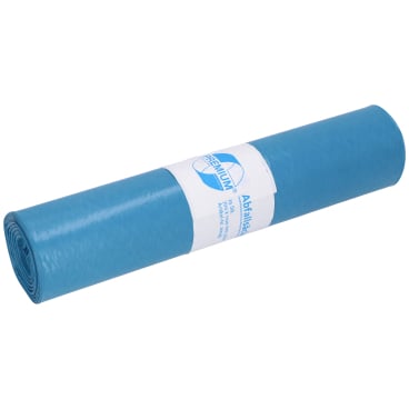 DEISS PREMIUM 20045 Abfallsack 120 Liter blau, 1200 g/Rolle, T60 1 Karton = 10 Rollen = 250 Säcke - Bild-Darstellung des Produktes 1