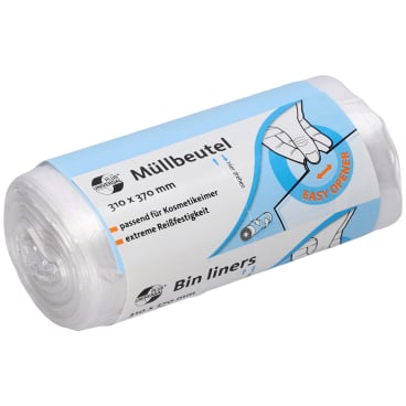 DEISS UNIVERSAL PLUS Müllbeutel 4 Liter, transparent 1 Karton = 50 Rollen à 50 Stück - Bild-Darstellung des Produktes 1