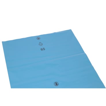 DEISS LDPE Abfallsack 240 Liter lose blau, Typ 100 1 Karton = 100 Stück - Bild-Darstellung des Produktes 1