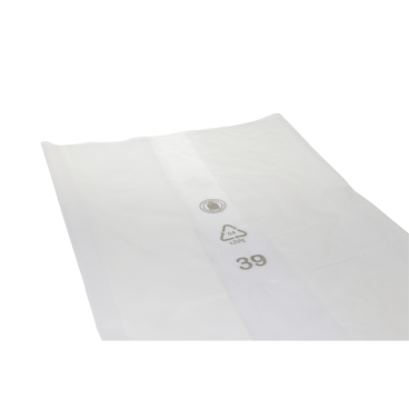 DEISS PREMIUM Abfallsack 240 Liter transparent Seitenfalte, T150 1 Karton = 100 Säcke - Bild-Darstellung des Produktes 1