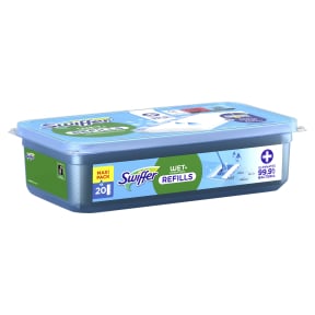 Swiffer Wet Wischtücher Nachfüllpackung – 1 Packung = 20 Tücher