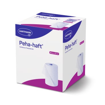 Peha-haft® Kohäsive Fixierbinde 10 cm x 21 m, elastisch 1 Karton = 24 Binden - Bild-Darstellung des Produktes 1