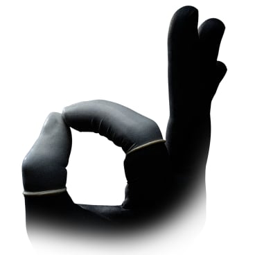 MED-COMFORT Fingerlinge, Latex, weiß 1 Packung = 100 Stück, Größe 5 (XL) - Bild-Darstellung des Produktes 1