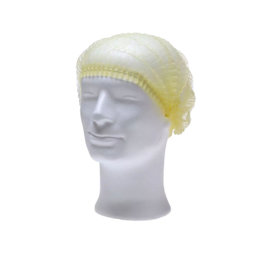 ECO-PLUS Klipphauben, PP, 44 x 51 cm 1 Karton = 20 Packungen à 100 Stück, Farbe: gelb - Bild-Darstellung des Produktes 1