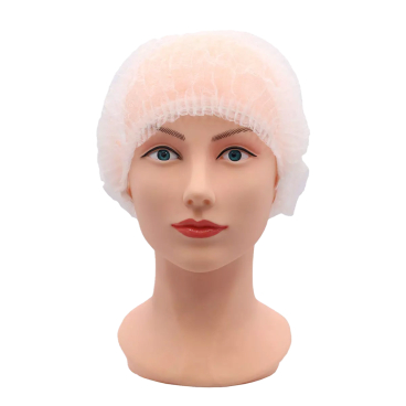 ECO-PLUS Klipphauben, PP, 44 x 51 cm 1 Karton = 20 Packungen à 100 Stück, Farbe: weiß - Bild-Darstellung des Produktes 1