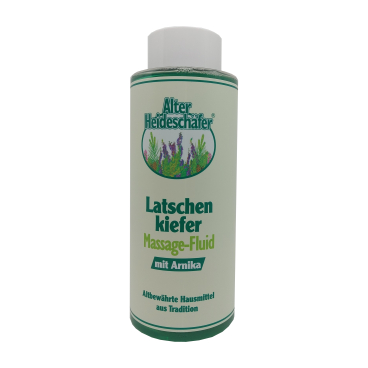 Alter Heideschäfer Latschenkiefer Massagefluid mit Arnika 500 ml - Flasche - Bild-Darstellung des Produktes 1