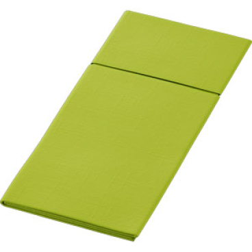 Duniletto® Slim Serviettentasche, 40 x 33 cm, 1-lagig, kiwi 1 Packung = 65 Stück - Bild-Darstellung des Produktes 1