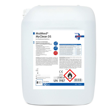 MaiMed MyClean® DS Schnelldesinfektion (neutral) 10 l - Kanister - Bild-Darstellung des Produktes 1