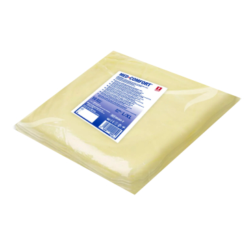 MED SOFT Splash Besucherkittel, 138 x 138 cm 1 Karton á 10 x 10 beutel, hygienisch verpackt, Größe: L/XL - Bild-Darstellung des Produktes 1