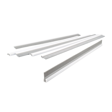 columbus Gummistreifen-Satz 1 Packung = 3 Sätze á 2 Stück = 6 Stück, Breite: 450 mm - Bild-Darstellung des Produktes 1